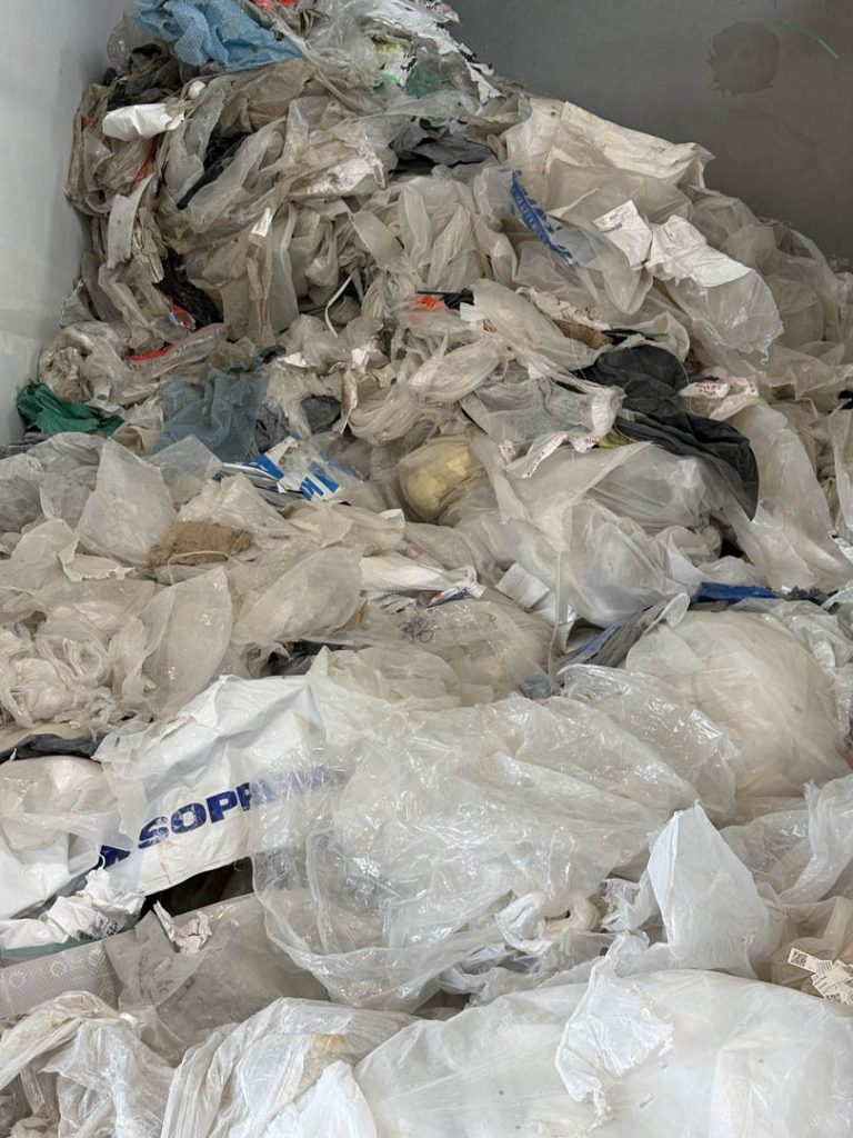 Déchets plastique en vrac Azura Recyclage